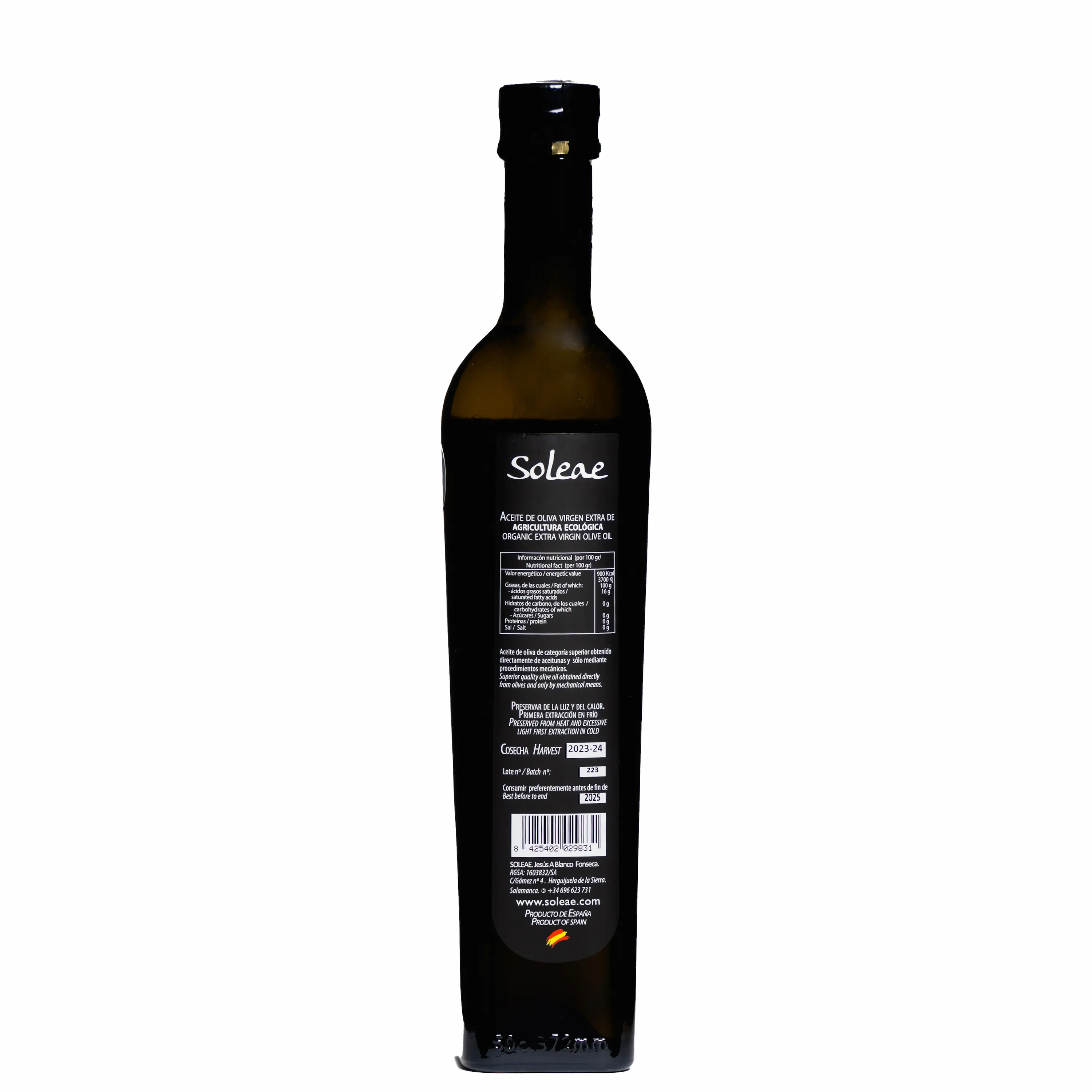 Extra Virgin Olive Oil, Organic 100% Ocal